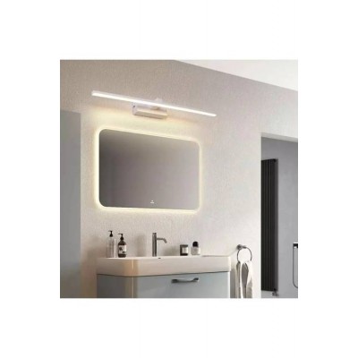 Berrak Modern Tasarım Beyaz Renk Gün Işığı Ledli Banyo - Mutfak - Salon Led Duvar Aplik
