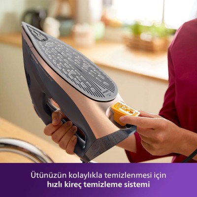 PHILIPS DST7510/80 Azur Buharlı Ütü Koyu Lacivert