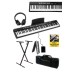 Midex Plx-80bkst Taşınabilir Katlanır Dijital Piyano Tuş Hassasiyetli 88 Tuş Bt Stand Sustain