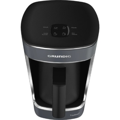 GRUNDIG TCM 4448 G Tradisia+ Sütlü Türk Kahve Makinesi Antrasit