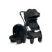 4 Baby - Cool Siyah Travel Sistem Bebek Arabası Seyahat Sistem (PUSET) Siyah