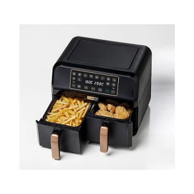KENWOOD Dual Air Fryer Bk Copper HFP70.000BK 8 lt Yağsız Fritöz