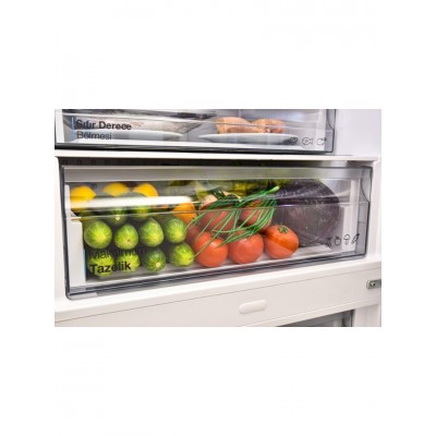 Vestel NFK48001 X 428 Lt No-Frost Buzdolabı Gri