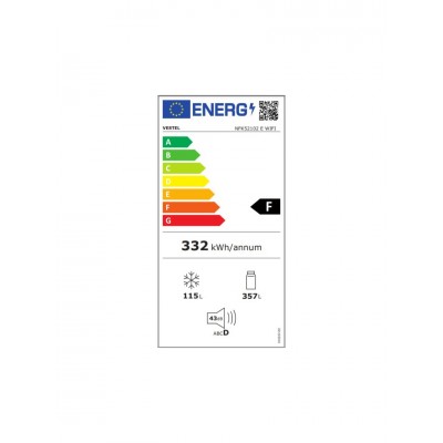 Vestel NFK52102 E WIFI 471 Lt No-Frost Buzdolabı