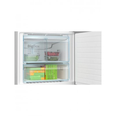 Bosch KGN76CIE0N Alttan Donduruculu Buzdolabı 186 x 75 cm Kolay Temizlenebilir Inox No-Frost