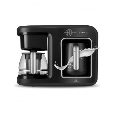 Karaca Hatır Plus Mod 5 In 1 Essential Kahve Makinesi Black Chrome