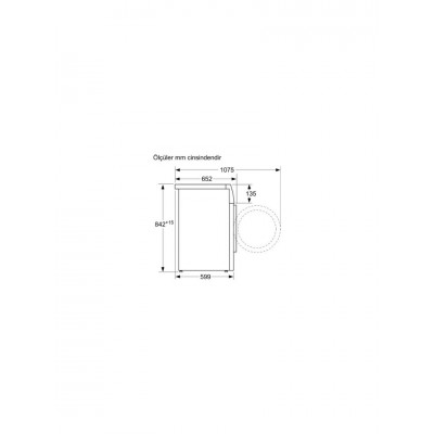 Profilo KM9610CTR 9 kg A++ Isı Pompalı Kurutma Makinası