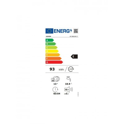 Hoover Hf 3E9L0W-17 5 Programlı Wi-Fi + Bluetooth Bağlantılı Bulaşık Makinesi