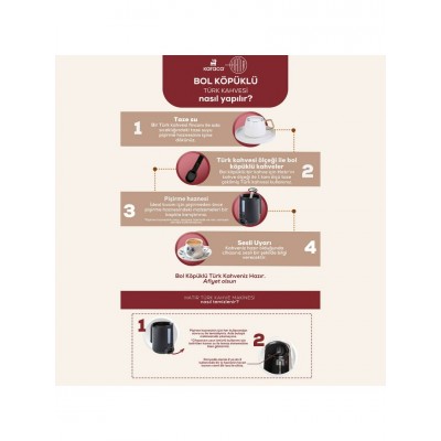 Karaca Hatır Plus Mod 5 In 1 Essential Kahve Makinesi Black Chrome