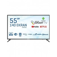 Onvo OV55351 55" 140 Ekran Uydu Alıcılı 4K Ultra HD Android Smart LED TV