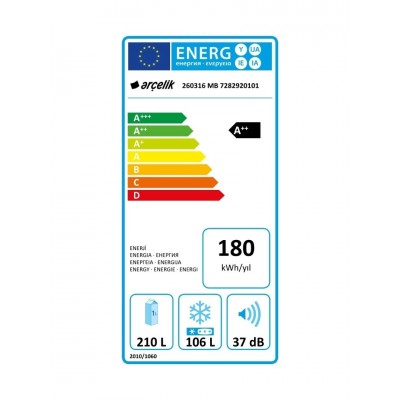 Arçelik 566375 ES NoFrost Buzdolabı