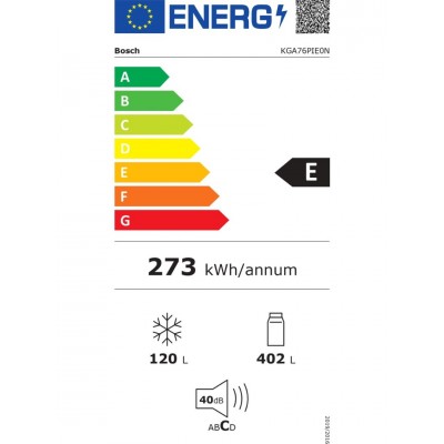Bosch KGA76PIE0N 522 Lt No-Frost Buzdolabı