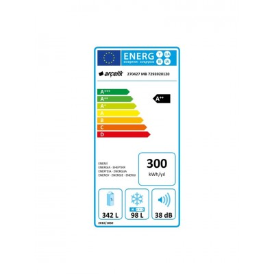 Arçelik 270427 MB No Frost Buzdolabı