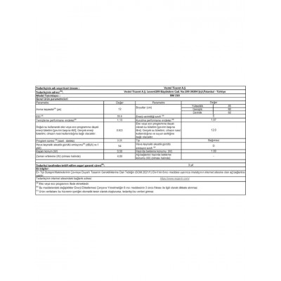 Regal BM 210 2 Programlı Bulaşık Makinesi
