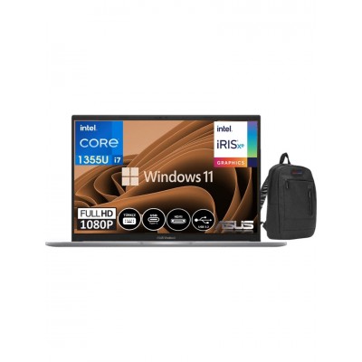 Asus Vivobook 15 13.nesil Core I7 1355U 24GB 1tb SSD 15.6" WINDOWS11HOME Fhd Dizüstü Bilgisayar X1504VA-