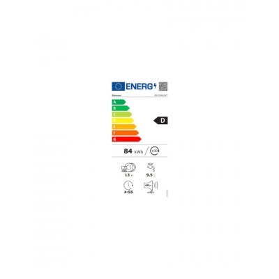 Siemens SN23IW51KT IQ300 D Sınıfı 4 Programlı Bulaşık Makinesi
