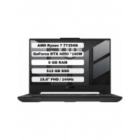 Asus TUF Gaming A15 FA507NU-LP030 AMD Ryzen 7 7735HS 8GB 512GB SSD RTX4050 Freedos 15.6" FHD 144Hz Taşınabilir Bilgisayar