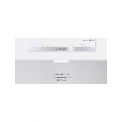 Bosch KGN55VWE0N Beyaz Alttan Donduruculu Buzdolabı 375 lt E Enerji Sınıfı 186X70 cm