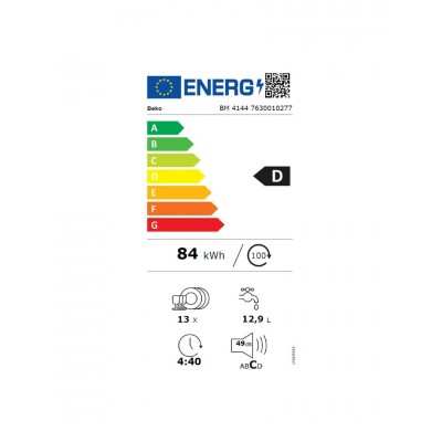 Beko Bm 4144 D Enerji Sınıfı 4 Programlı Bulaşık Makinesi