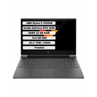 HP Victus Gaming 16-S0035NT Ryzen 5 7640HS 16GB 512GB SSD RTX4060 Freedos 16.1" FHD Taşınabilir Bilgisayar 7Z5Z2EA