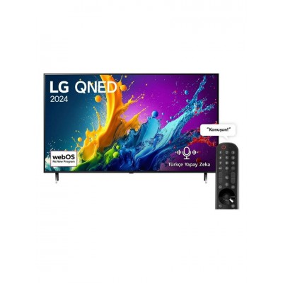 LG 55QNED80T 55" 139 Ekran Uydu Alıcılı 4K Ultra HD Smart LED TV