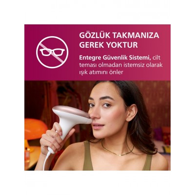 Philips Lumea BRI921/00 Lazer Epilasyon IPL Tüy Alma Cihazı+Kaş Düzeltici,Yüz+Vücut+Hassas Bölge Kullanımı