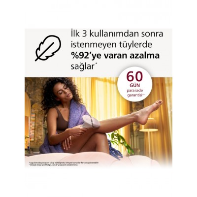 Philips Lumea BRI950/00 Lumea Lazer Epilasyon IPL Tüy Alma Cihazı Yüz+Vücut+Hassas Bölge Kullanımı,Kablolu/Kablosuz Kullanım