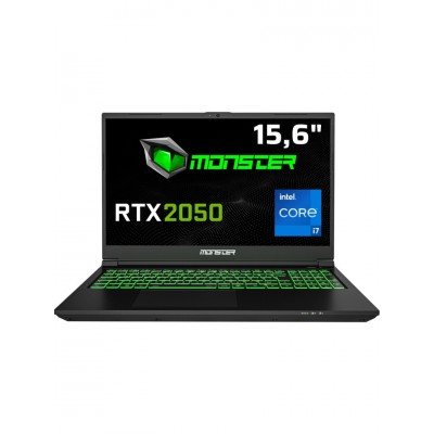 Monster Abra A5 V21.3.2 Intel Core I7 12700H 32 GB Ram 1 Tb SSD 4 GB Rtx 2050 Freedos 15,6" Fhd 144 Hz Oyun Bilgisayarı