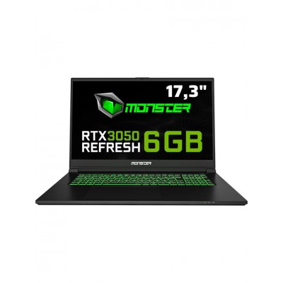 Monster Abra A7 V15.1.4 Intel Core I7 12700H 16 GB Ram 1 Tb SSD 6 GB Rtx 3050 Freedos 17,3" Fhd 144 Hz Oyun Bilgisayarı