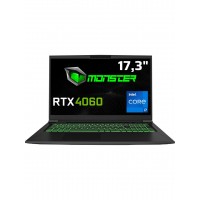 Monster Tulpar T7 V20.6.5 Intel Core i7 13700H 32 GB RAM 1 TB SSD 8 GB RTX 4060 Windows 11 17,3" FHD 144 Hz Oyun Bilgisayarı
