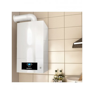 Sanica Java Yoğuşmalı Kombi 24 KW Baca Dahil