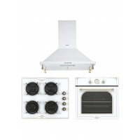 Vestel Beyaz Rustik Ankastre Set (AO-6104 YRB-AD-6002 RB-AF-7688 RB)