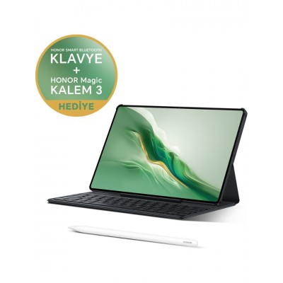 HONOR Magic Pad 2 12GB 256GB 12.3" Siyah Tablet + Klavyeli Kılıf + Kalem