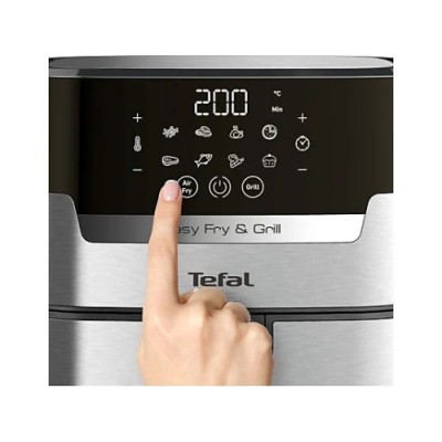 TEFAL Easy Fry&Grill Precision + Buharlı Pişirici + Fritöz