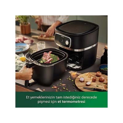 PHILIPS HD9880/90 Combi 7000 Serisi XXL Connected Airfryer Siyah